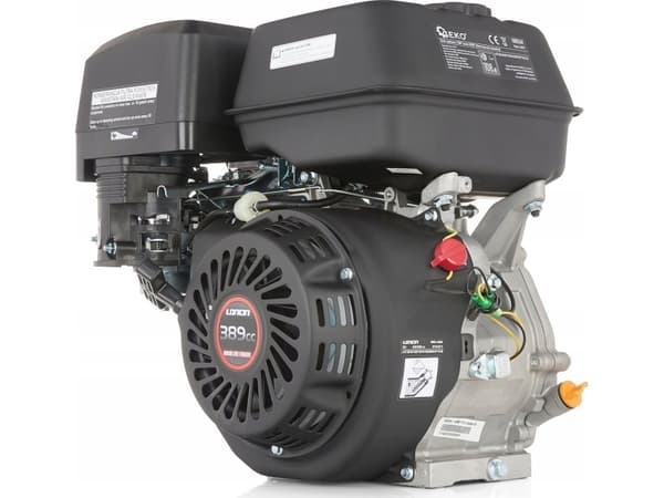 Geko enhet 13HP Loncin G390F 25mm forbrenningsmotor (manuell start) (1)