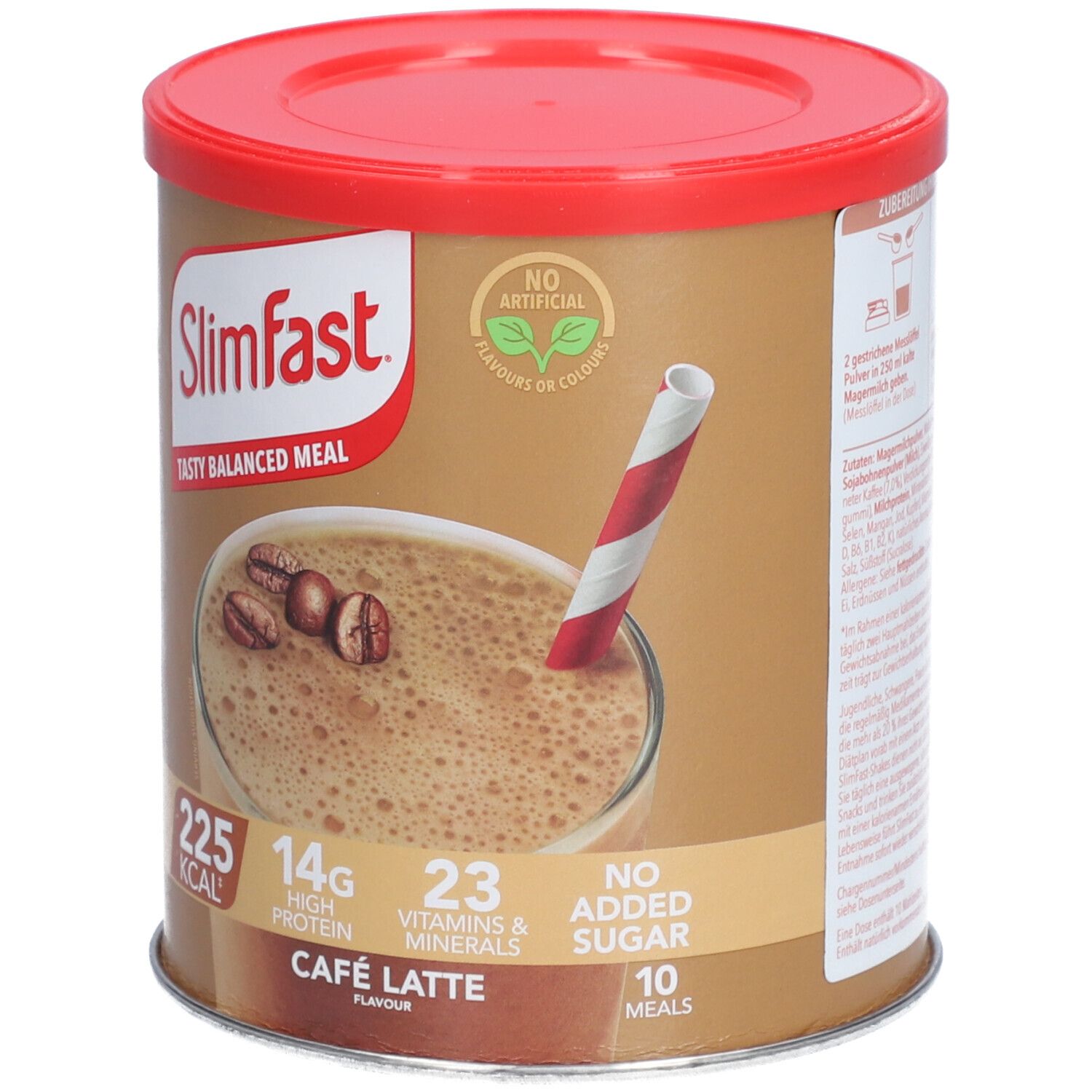 Slim Fast Milchshake-Pulver Café au lait