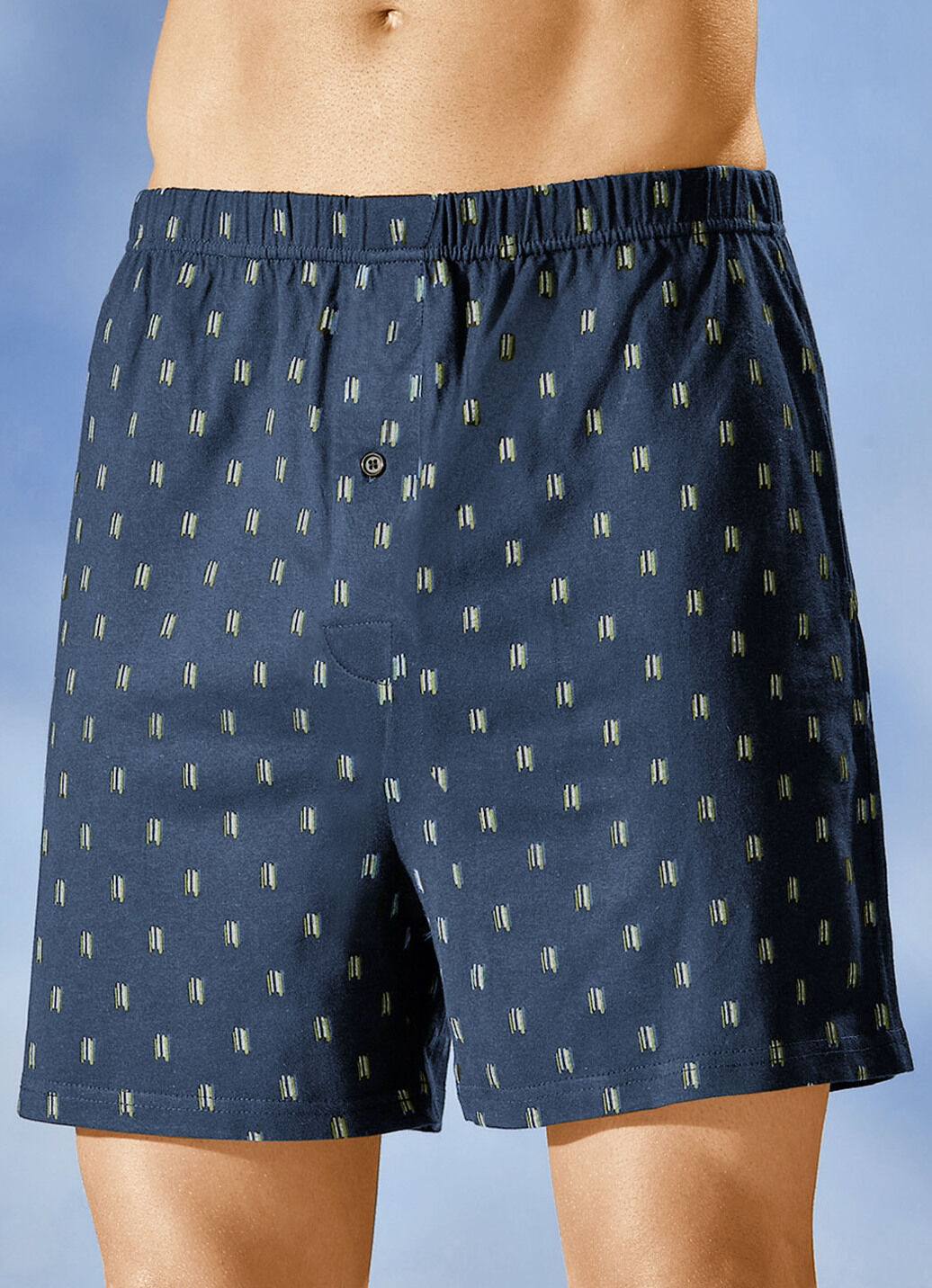 Viererpack Boxershorts, bunt dessiniert