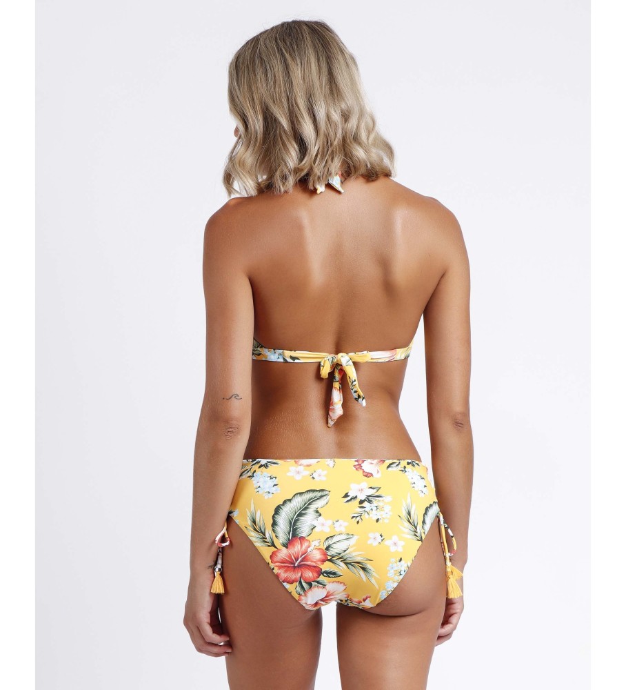 Biquíni Admas Amarelo Garden Halter