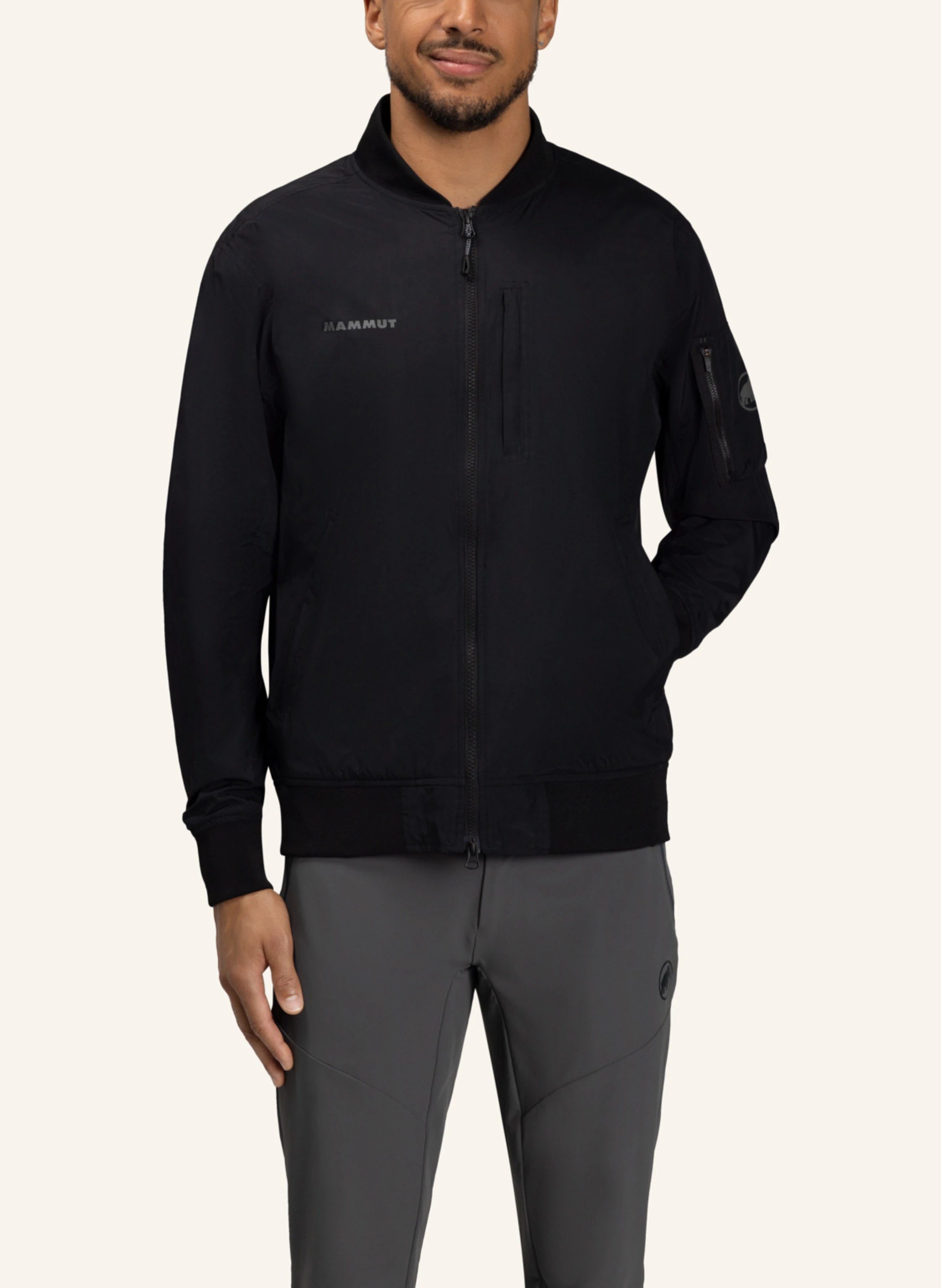 MAMMUT Windbreaker Jacke BOMBER