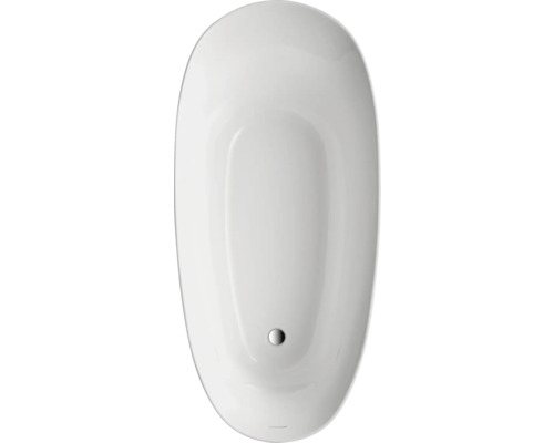 Ovaal bad OTTOFOND Sempre 85 x 180 cm wit glad 703911