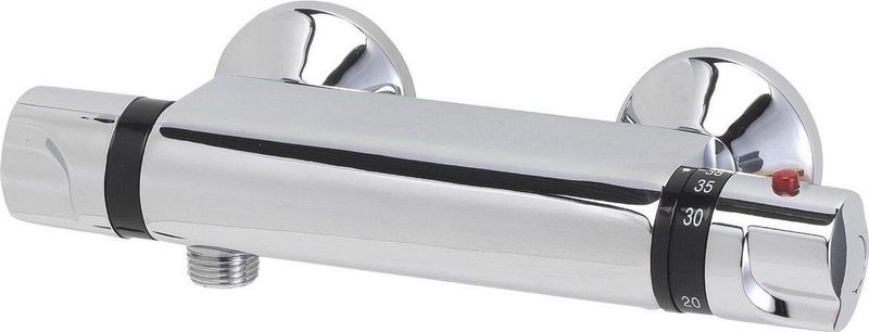 BWS - Thermostatische Douchekraan - Chroom - Messing Verchroomd