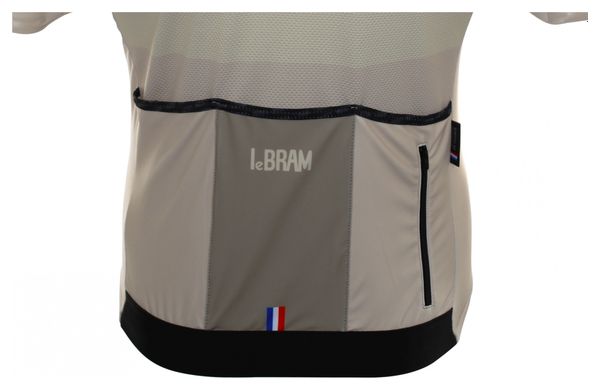 Maillot Manches Courtes LeBram Izoard Sable Coupe Ajustée