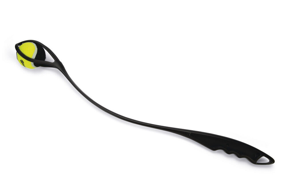 Beeztees Fetch Tennisbalwerper - Apporteren - Hondenspeelgoed - zwart - 70.5x12x7 cm