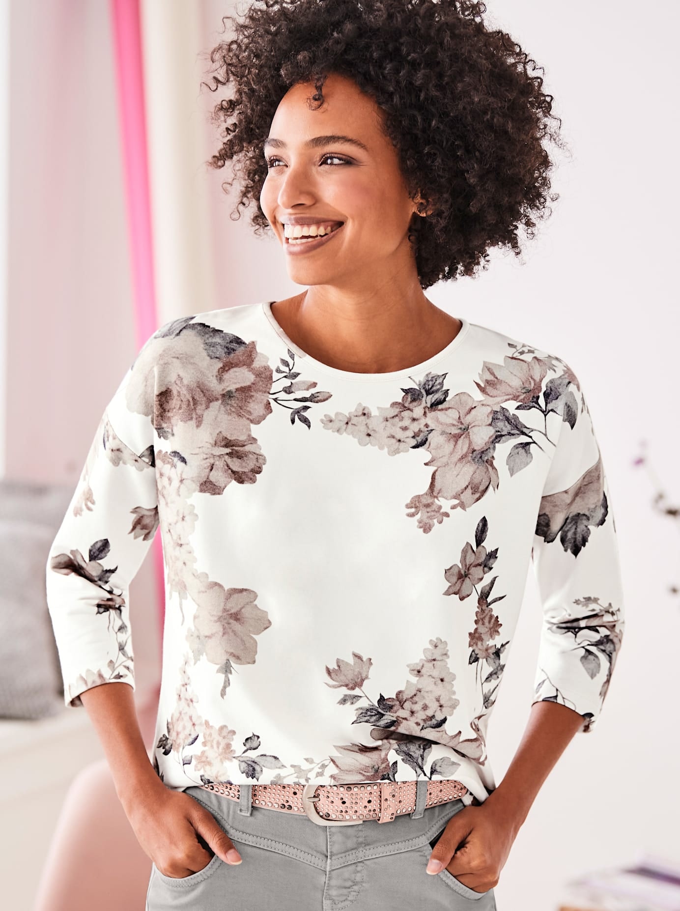 heine Print-Shirt »Druck-Shirt«, 1 Stk.