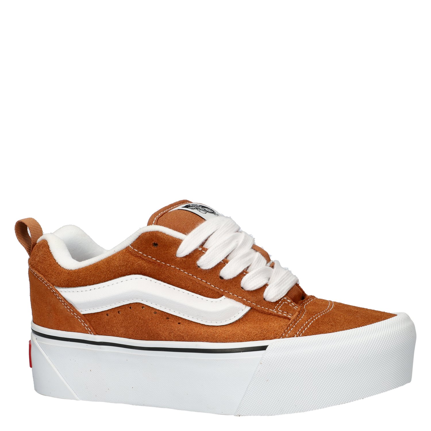 KNU Stack dames sneaker Vans Cognac