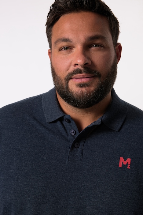 Men+ Poloshirts, 2er-Pack, Bauchfit, Basic, Piqué, Halbarm, bis 8 XL