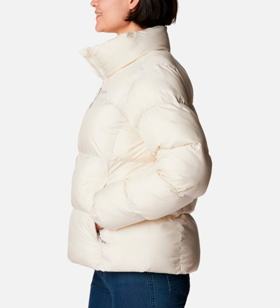 Jaqueta acolchoada Columbia Puffet, cor Off-White