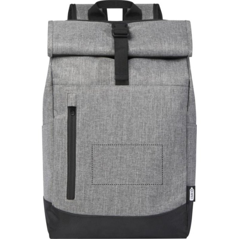 Sac à dos enroulable publicitaire pour ordinateur 15,6