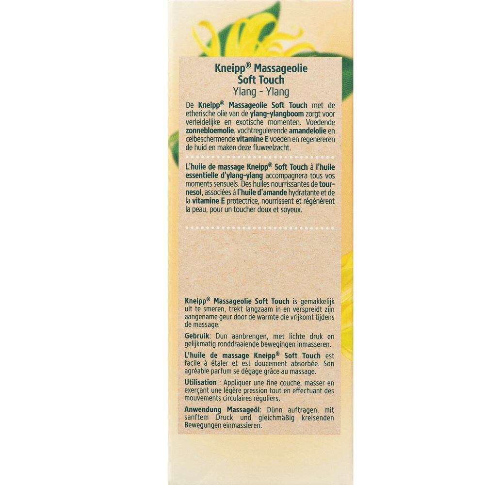 Kneipp Soft Touch Massageolie Ylang Ylang100 ml