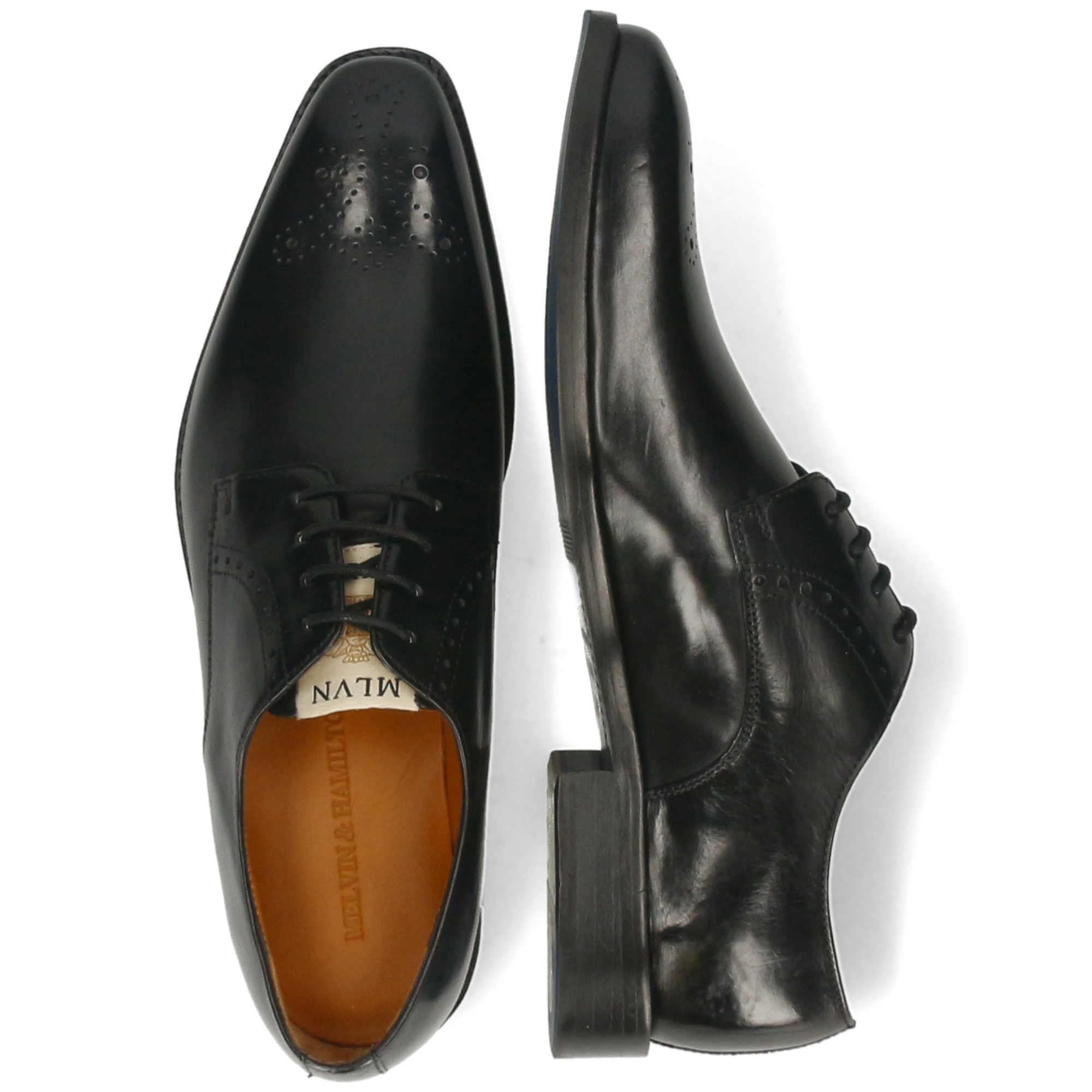 DYLAN 1 - Derbies en cuir | Noir