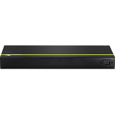 Trendnet TPE-TG160G commutateur réseau Non-géré L2 Gigabit Ethernet (10/100/1000) Connexion Ethernet, supportant l'alimentation via ce port (PoE) 1U Noir