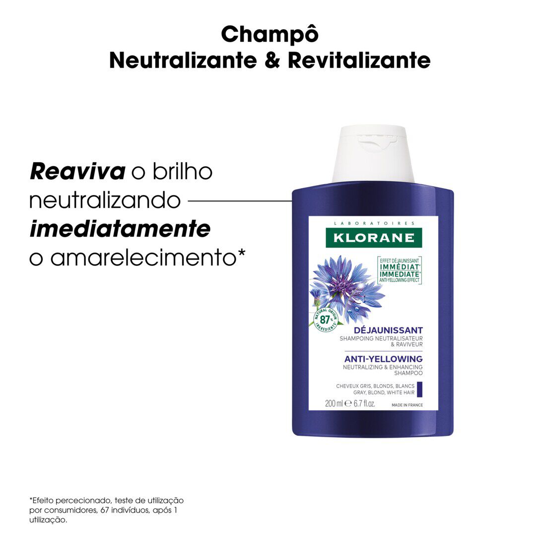 KLORANE  Champô Centáurea BIO - 200ml