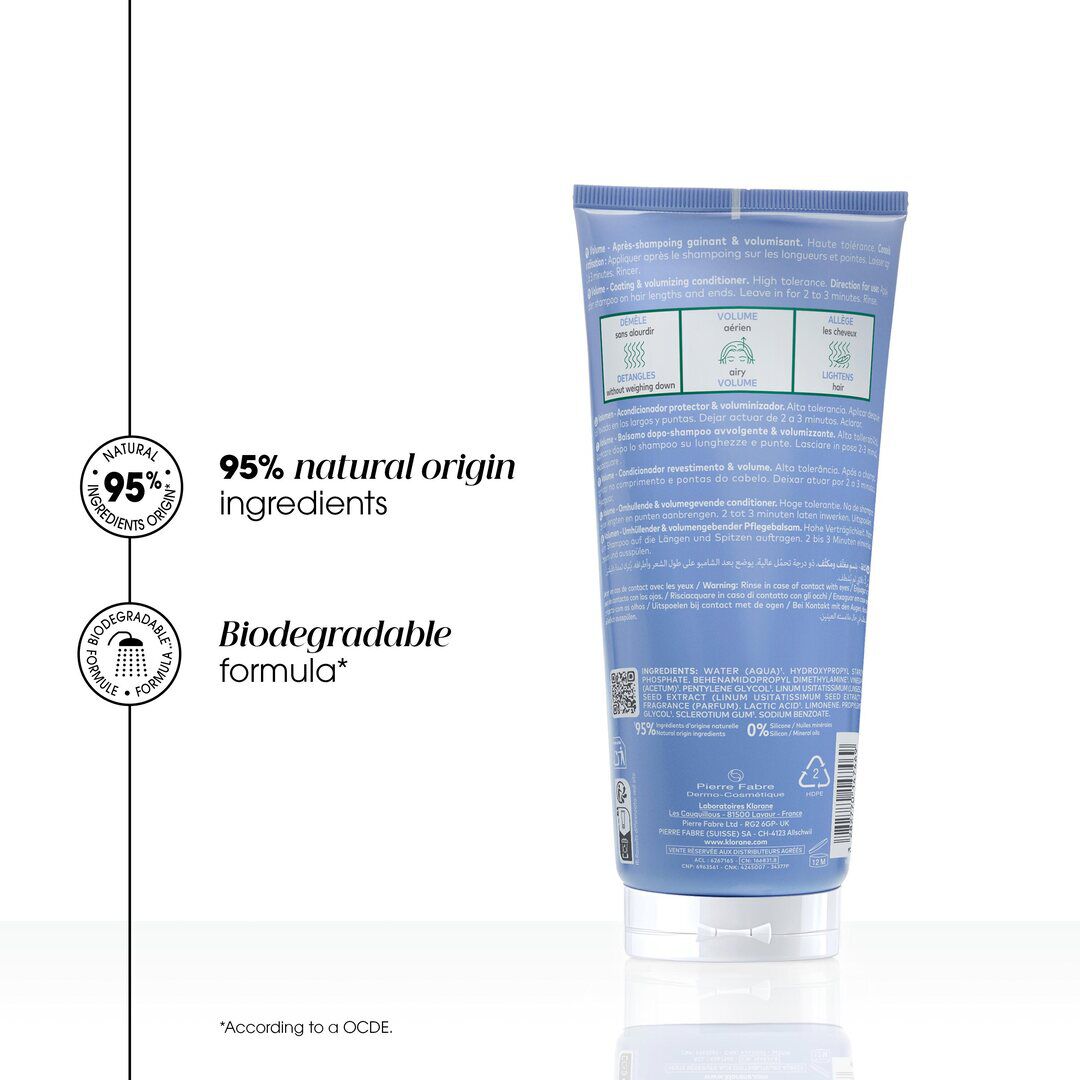 KLORANE  Condicionador Linho - 200ml