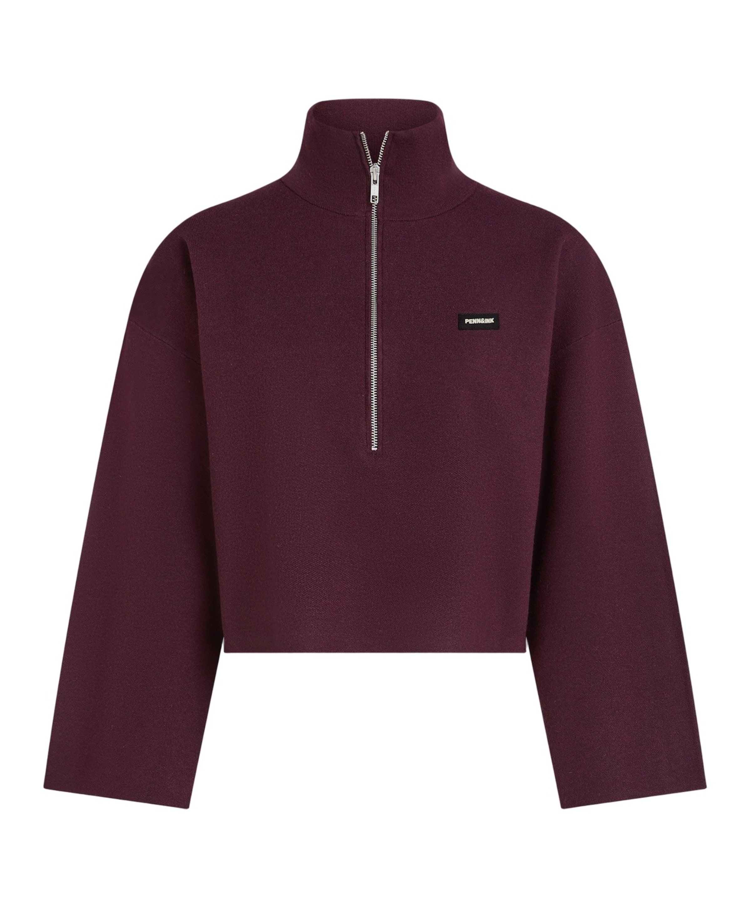 Penn & Ink N.Y. Dames sweater bordeaux