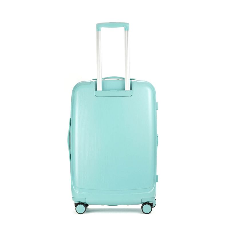Valise rigide Pure bright Extensible 65 cm Bleu turquoise