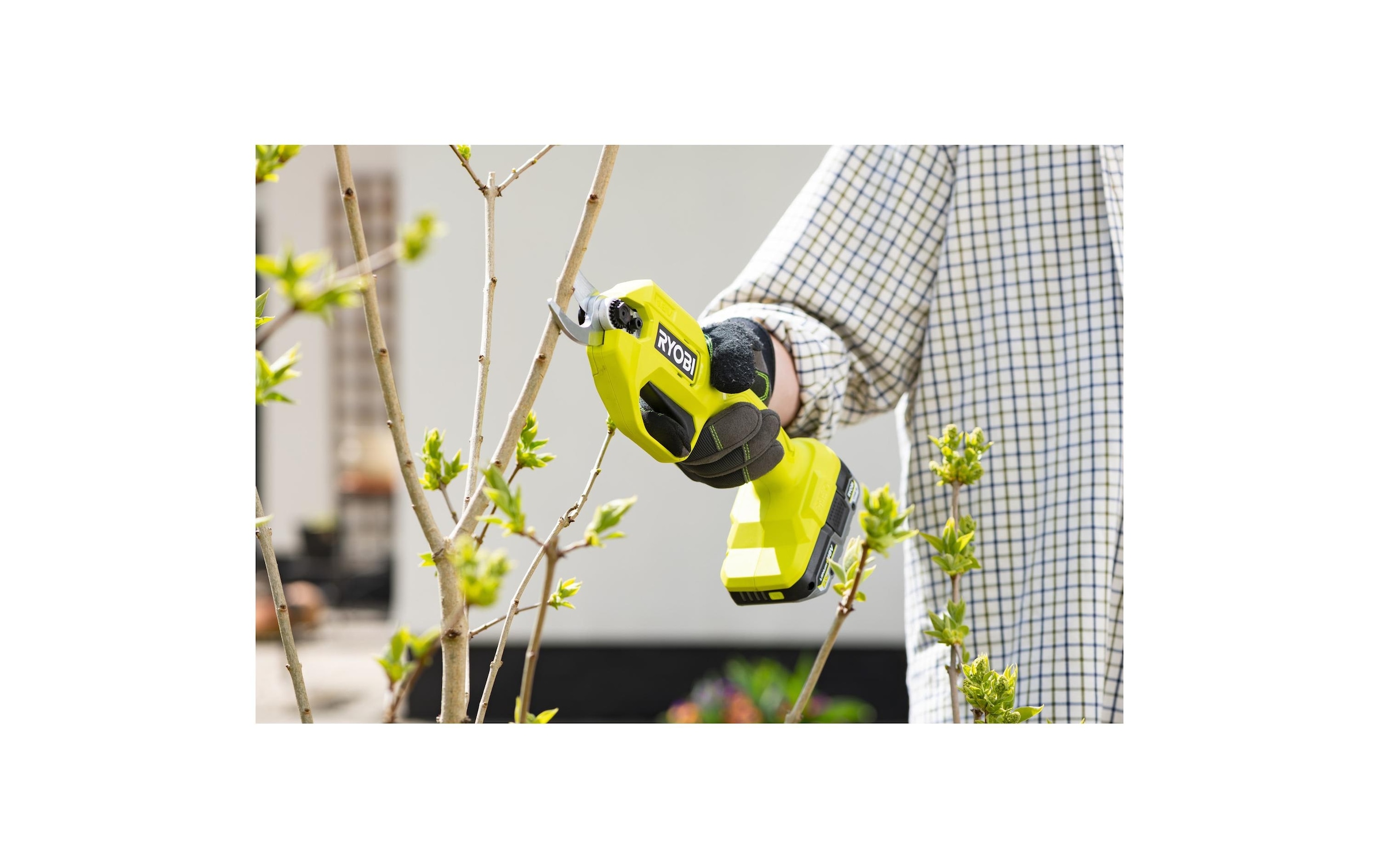 Akku-Heckenschere »RYOBI RY18SCA-0« ()