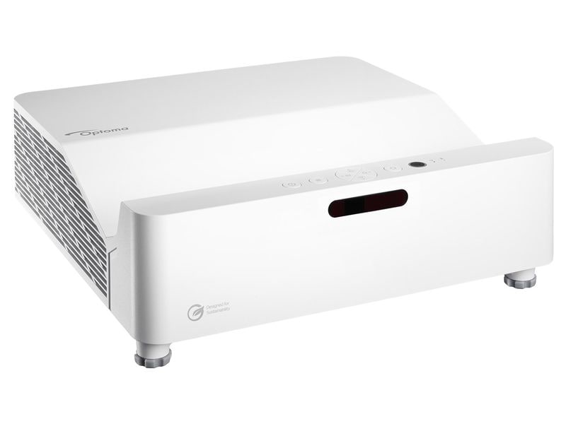 Optoma Ultrakurzdistanzprojektor ZH430UST Umweltfreundlicher kompakter Ultrakurzdistanz-Laserprojektor