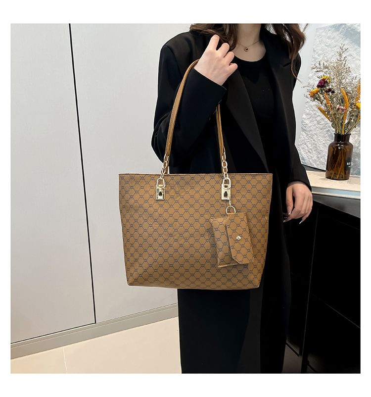 Kleevelind - Set: Geprinte Tote Bag + Pouch + Coin Purse
