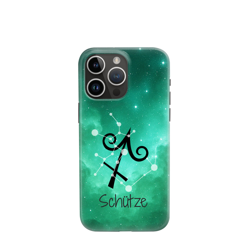 iPhone 14 Pro Max Hybrid (Kunststoff / Gummi) Hülle Schütze 2 - Grün