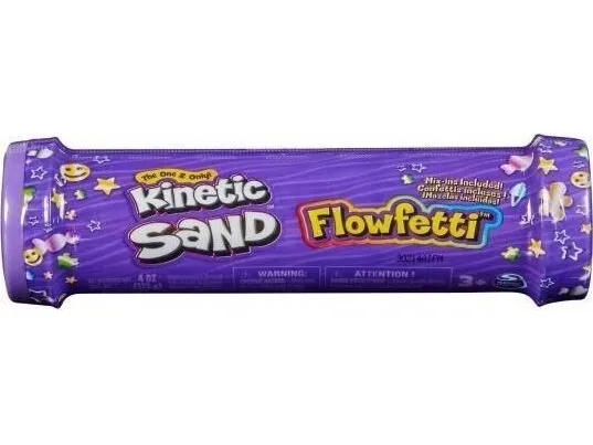 Kinetic Sand Flowfetti Tube in CDU