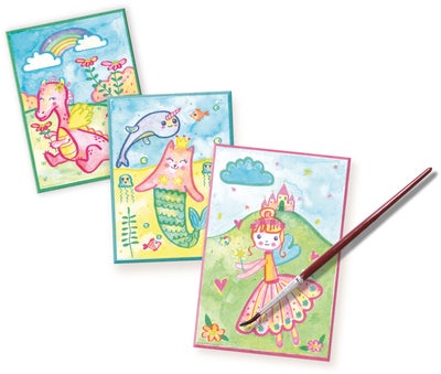 SES Hobbysett Aqualine Glitterkort