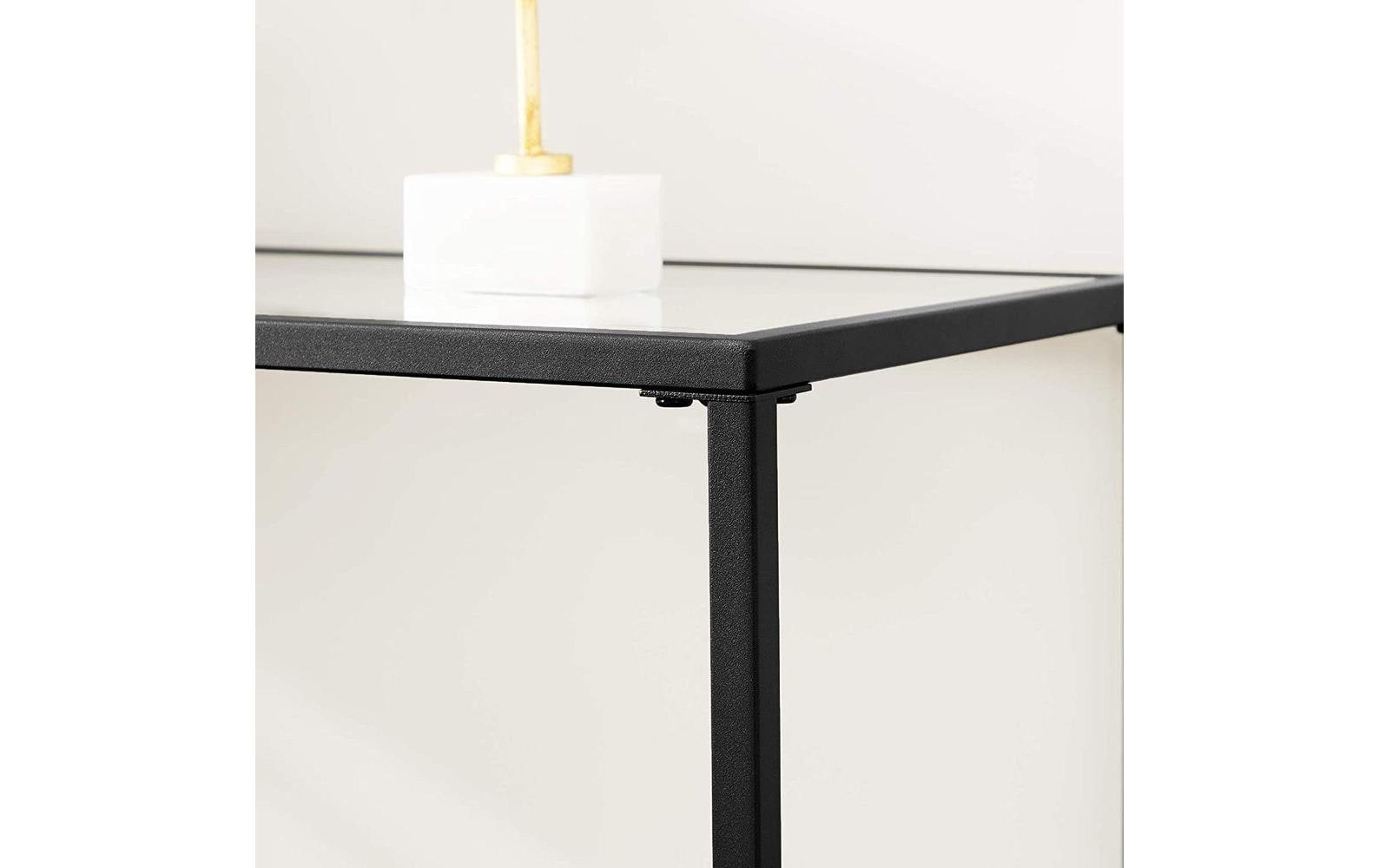 Konsolentisch 100 x 35 x 80 cm, SchwarzSideboard