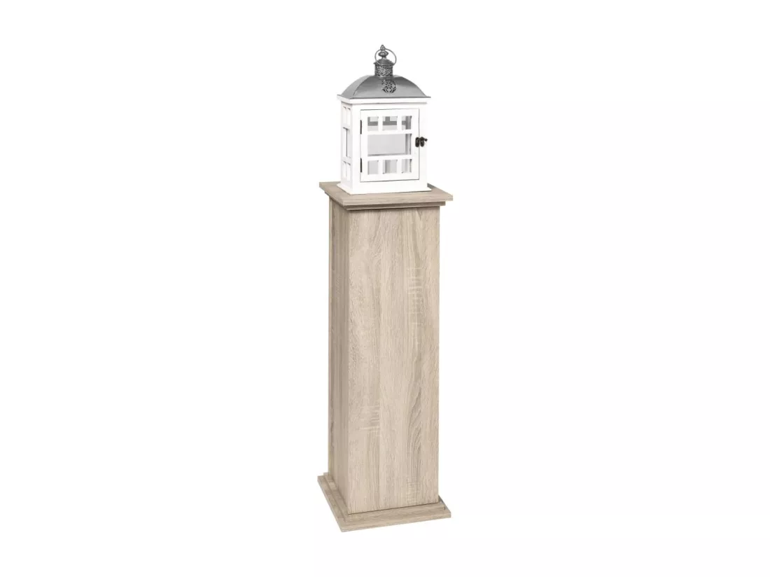 Table d'appoint avec porte 88,5 cm Chêne