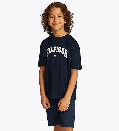 Tommy Hilfiger T-Shirt - Varsity - Dark Nacht Navy
