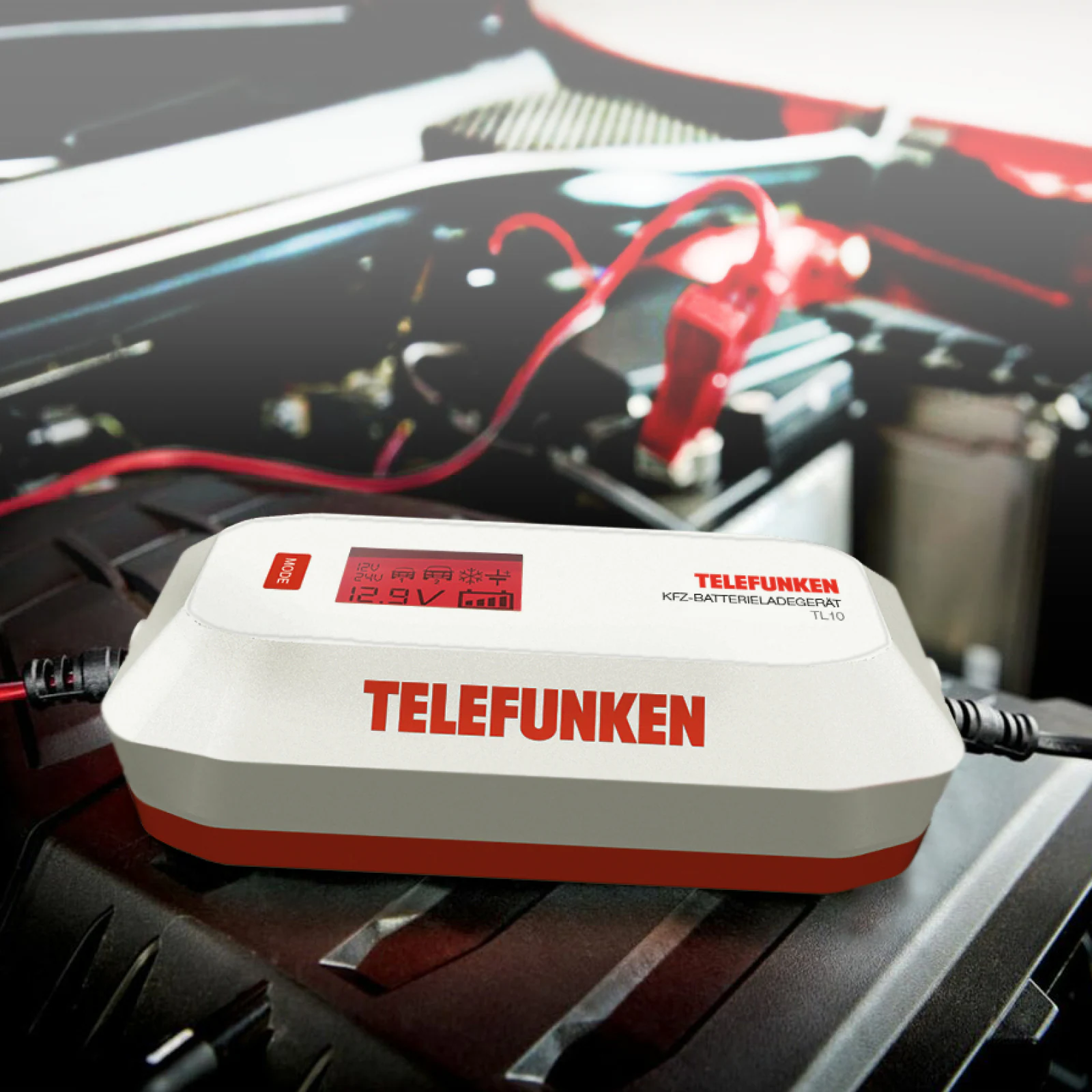 Telefunken Kfz-Batterieladegerät - versch. Ausführungen