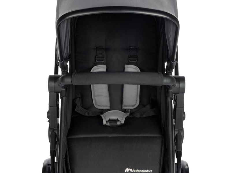 Bebeconfort Kinderwagenset Haze Trio Tinted Gray Komfort Buggy und Travelsystem