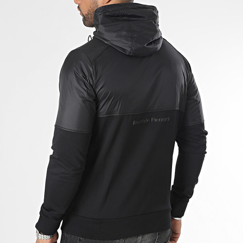 Sweat Capuche Zippé Fynner Noir