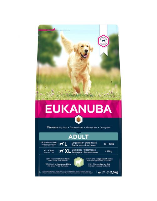 Eukanuba Adult Large Breed Lam&Rijst - Hondenvoer