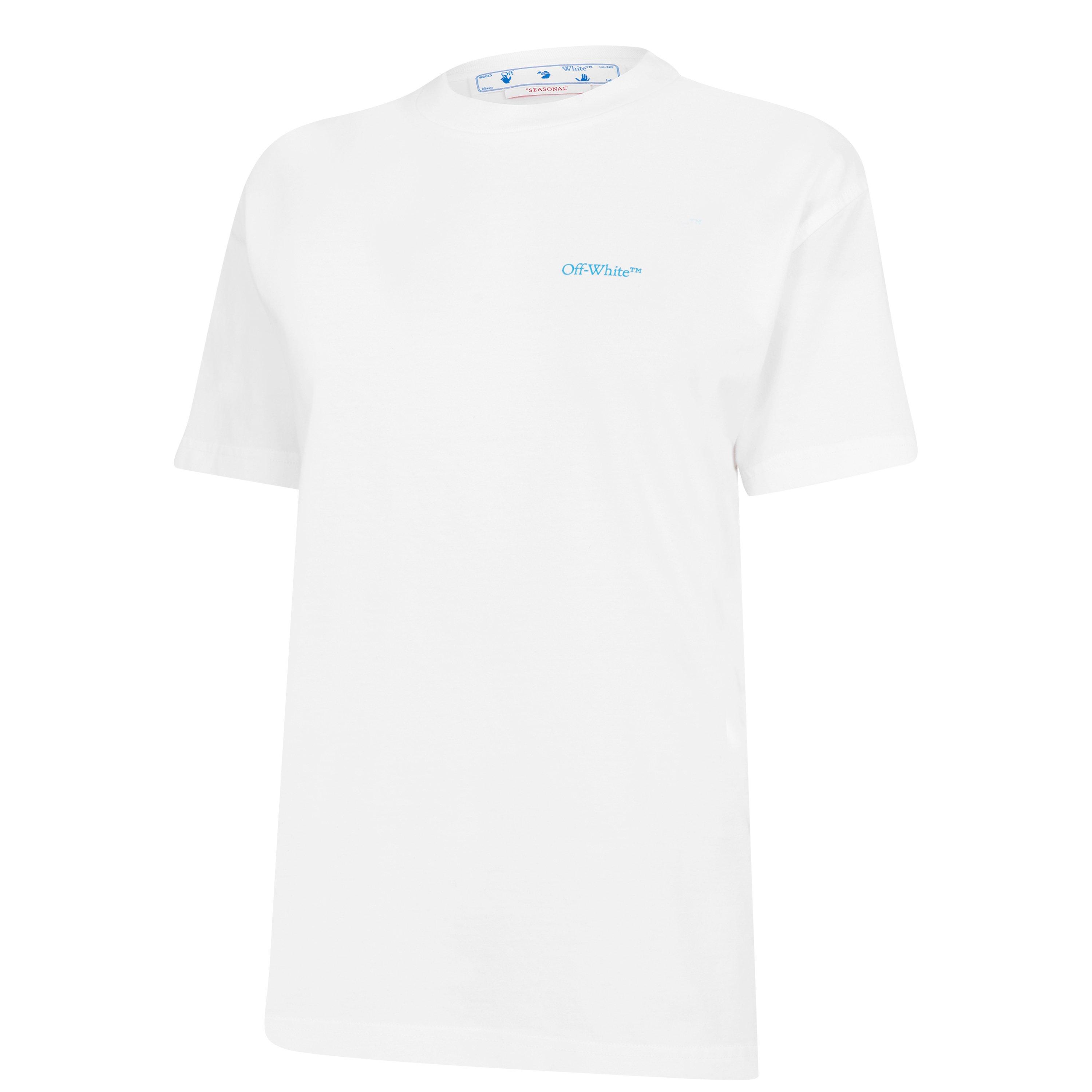Off White Blur Line T Shirt