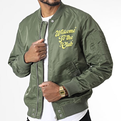 Veste Bomber T8828 Vert Kaki