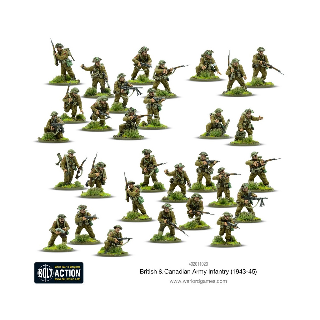 Bolt Action - British & Canadian Army Infantry (1943-45)