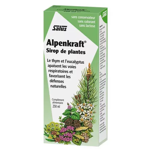 Xarope de ervas Salus Alpenkraft 250ml