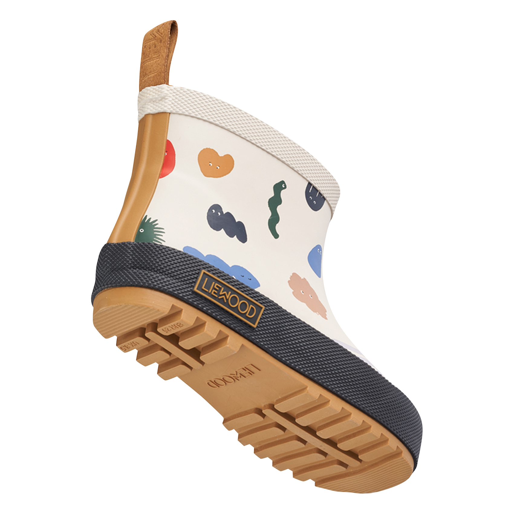 JESSE - Bottes de pluie thermiques imprimée | Beige