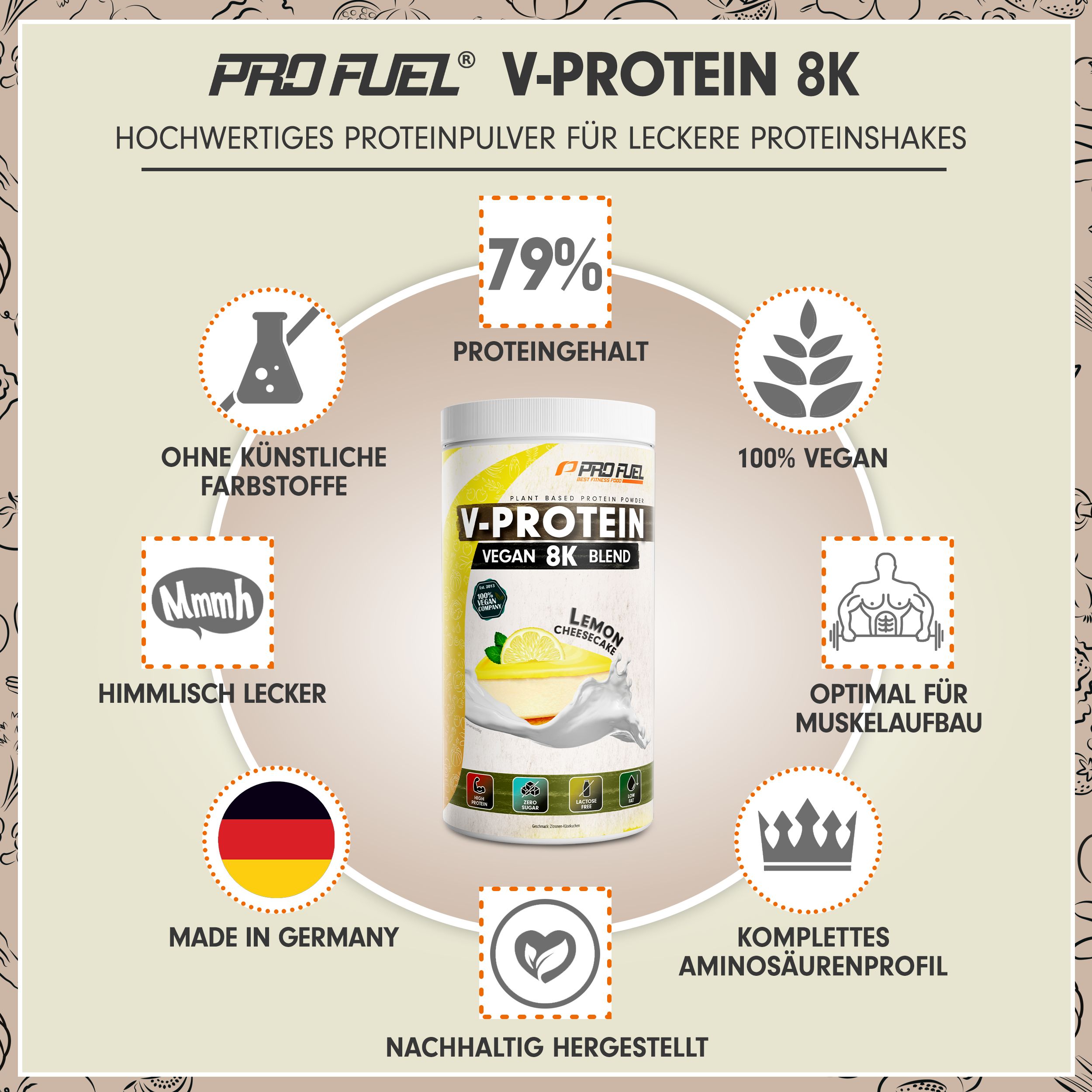 ProFuel - V-PROTEIN 8K