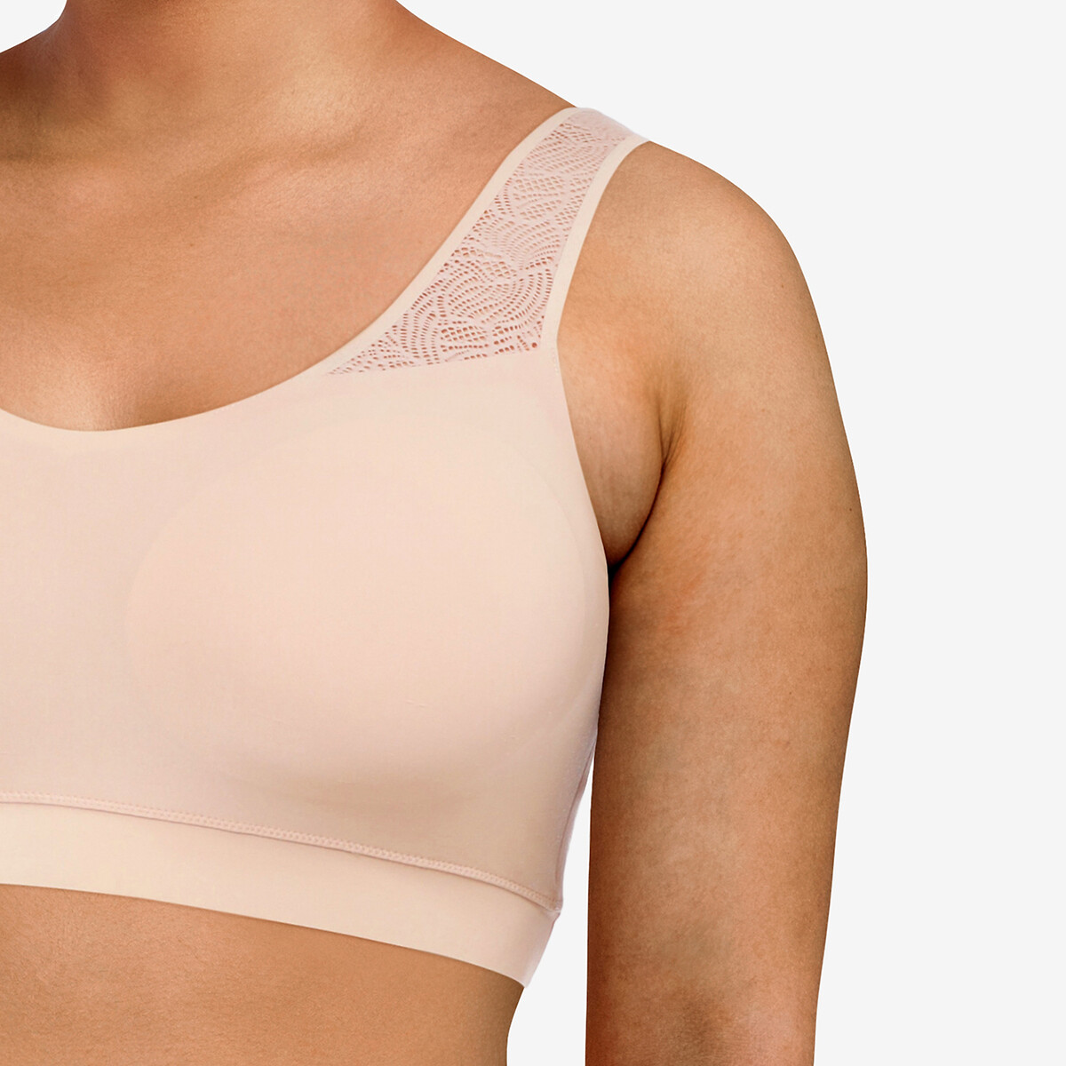 CHANTELLE<br>Bustier com renda e bojo Softstretch