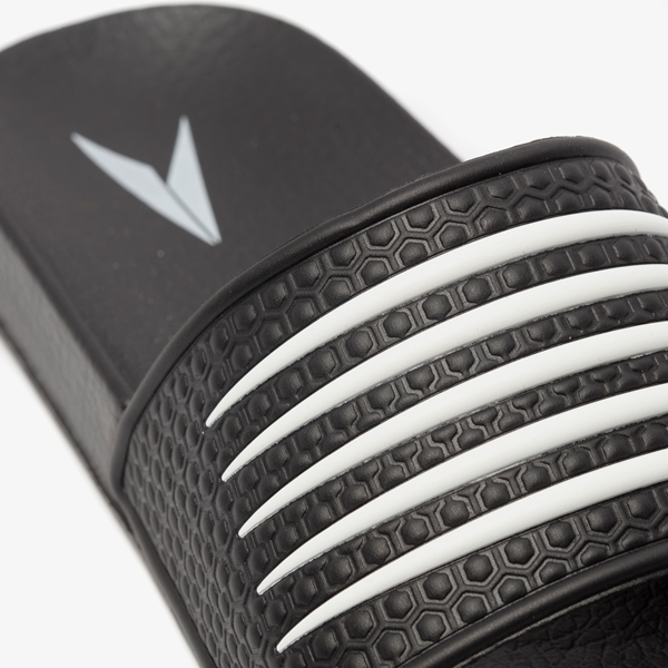 Dutchy dames badslippers zwart