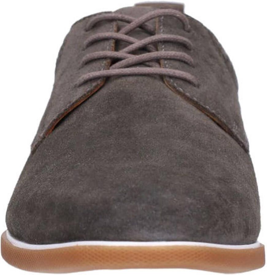 No Stress Heren Groene suède veterschoenen