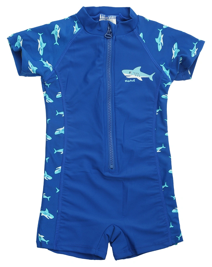 Schwimmanzug HAI 1-teilig in blau