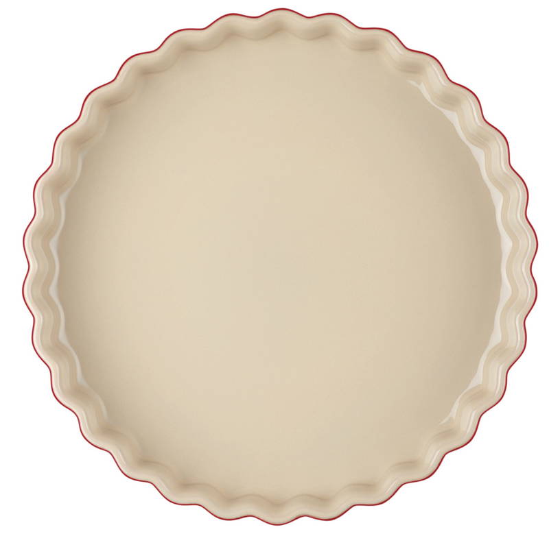 LE CREUSET Tarte-Form 24cm Kirschrot