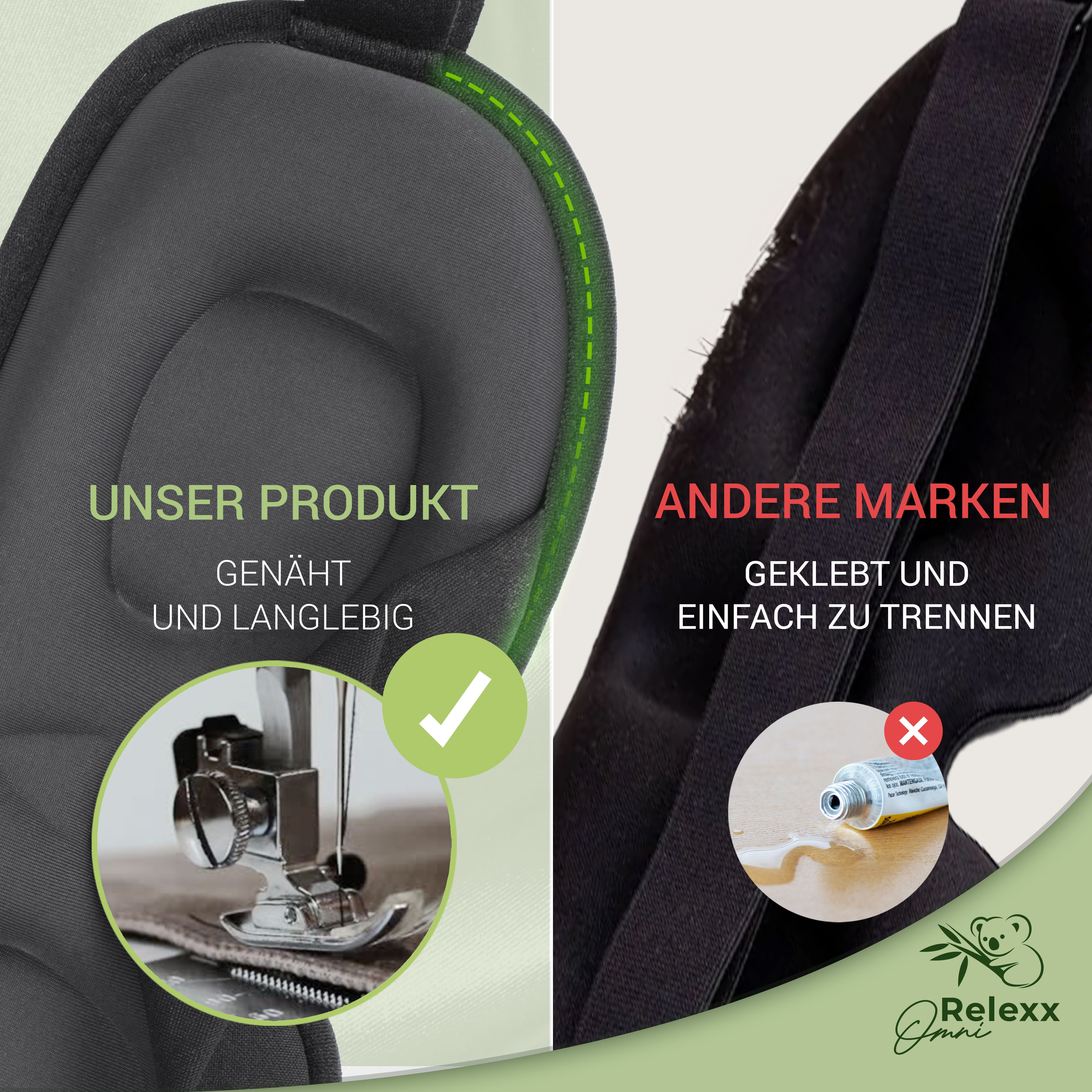 OMNIRELEXX® Atmungsaktive 3D SCHLAFMASKE