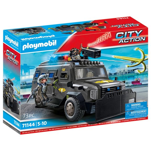 Véhicule d'intervention des forces spéciales Playmobil City Action 71144