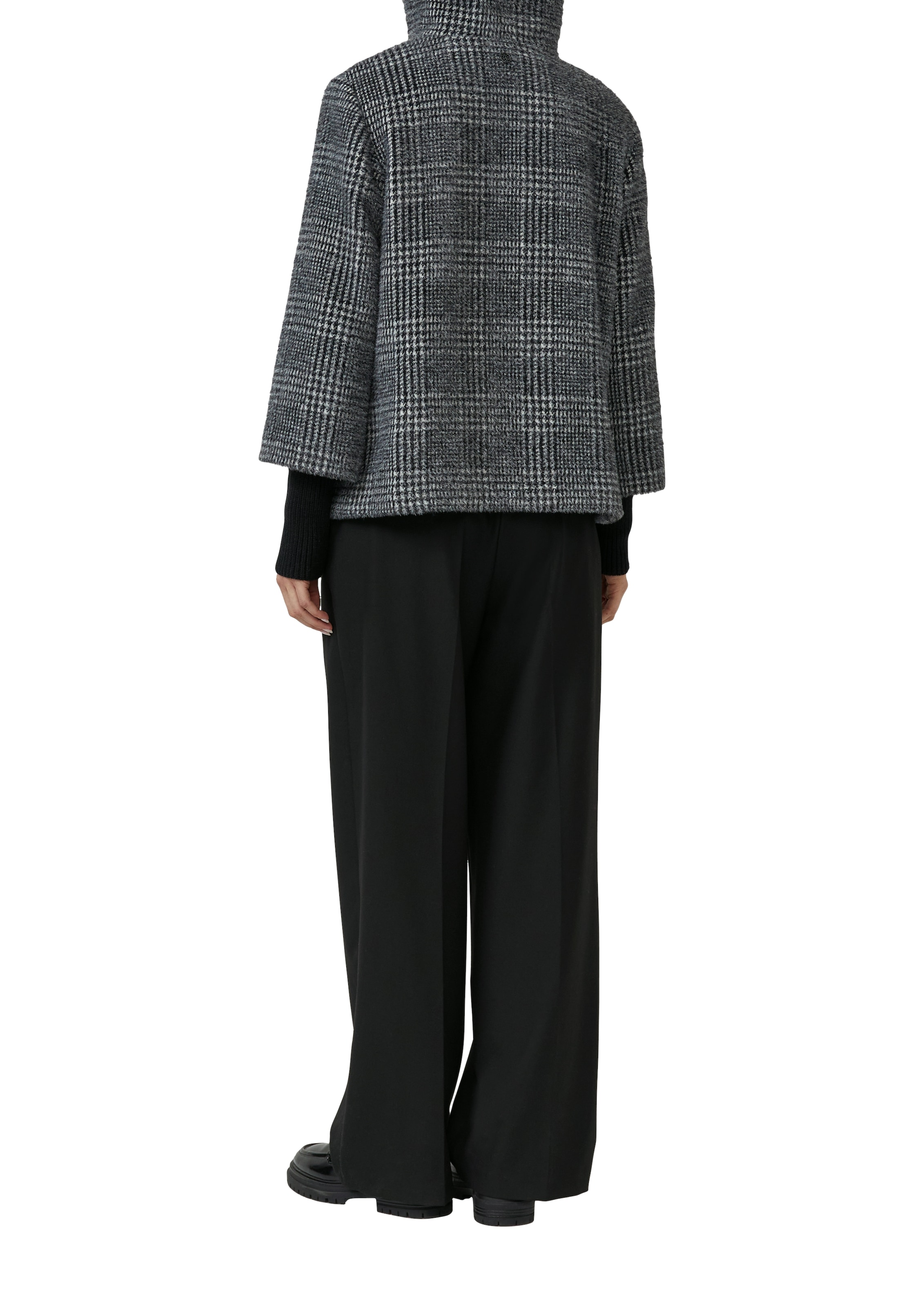 s.Oliver BLACK LABEL Outdoorjacke ohne Kapuze mit hochschliessendem Kragen