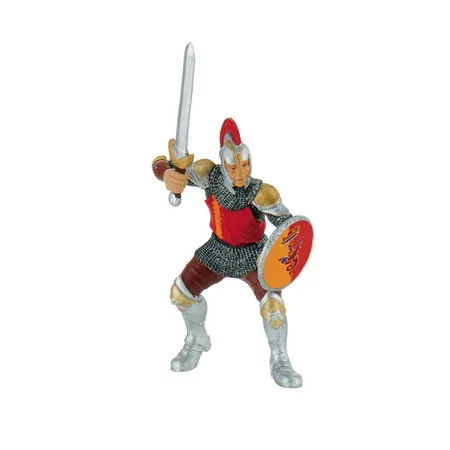 Bullyland 80765 Schwertkämpfer rot, 11,5 cm