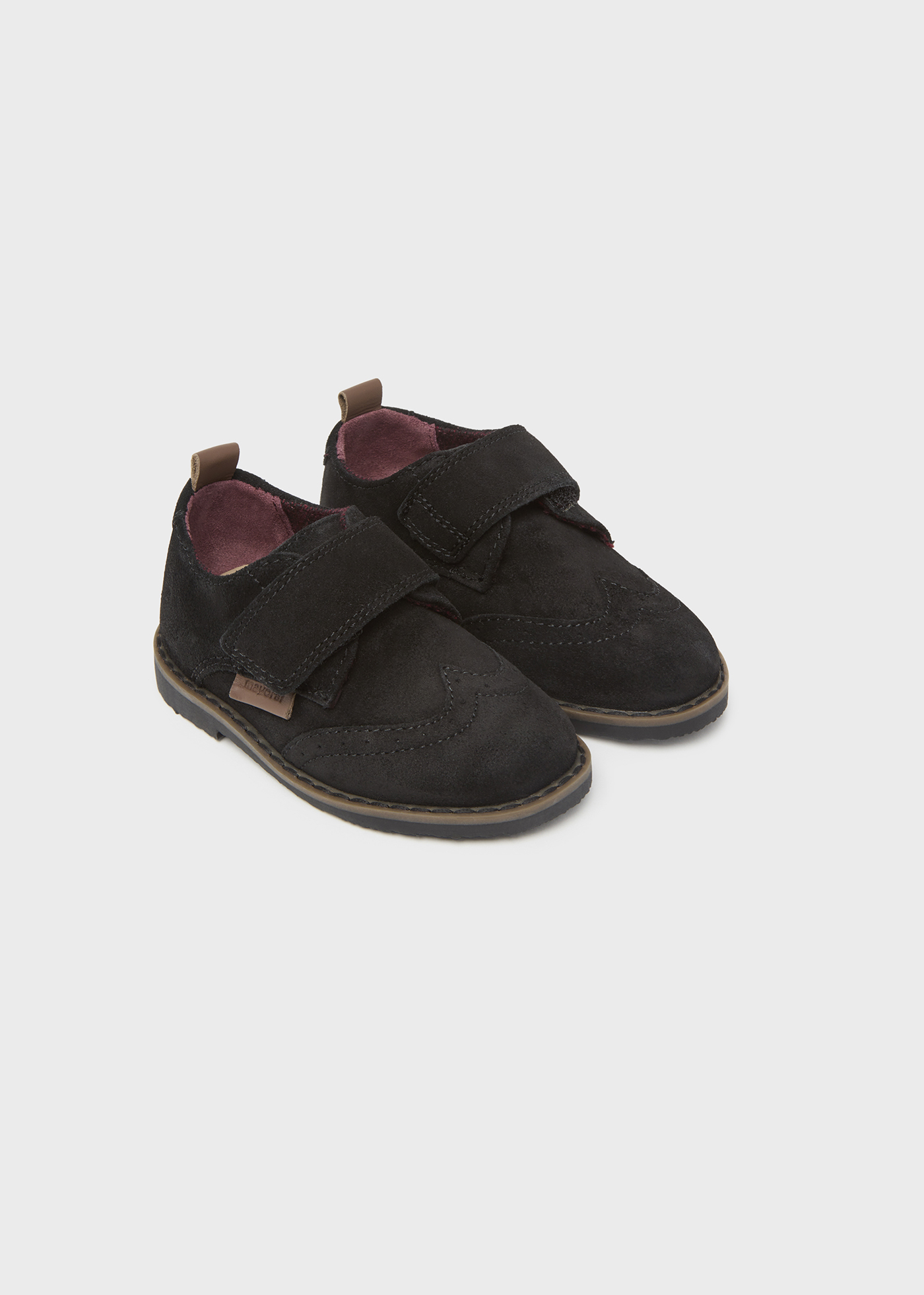 Sapato Oxford de couro para bebê